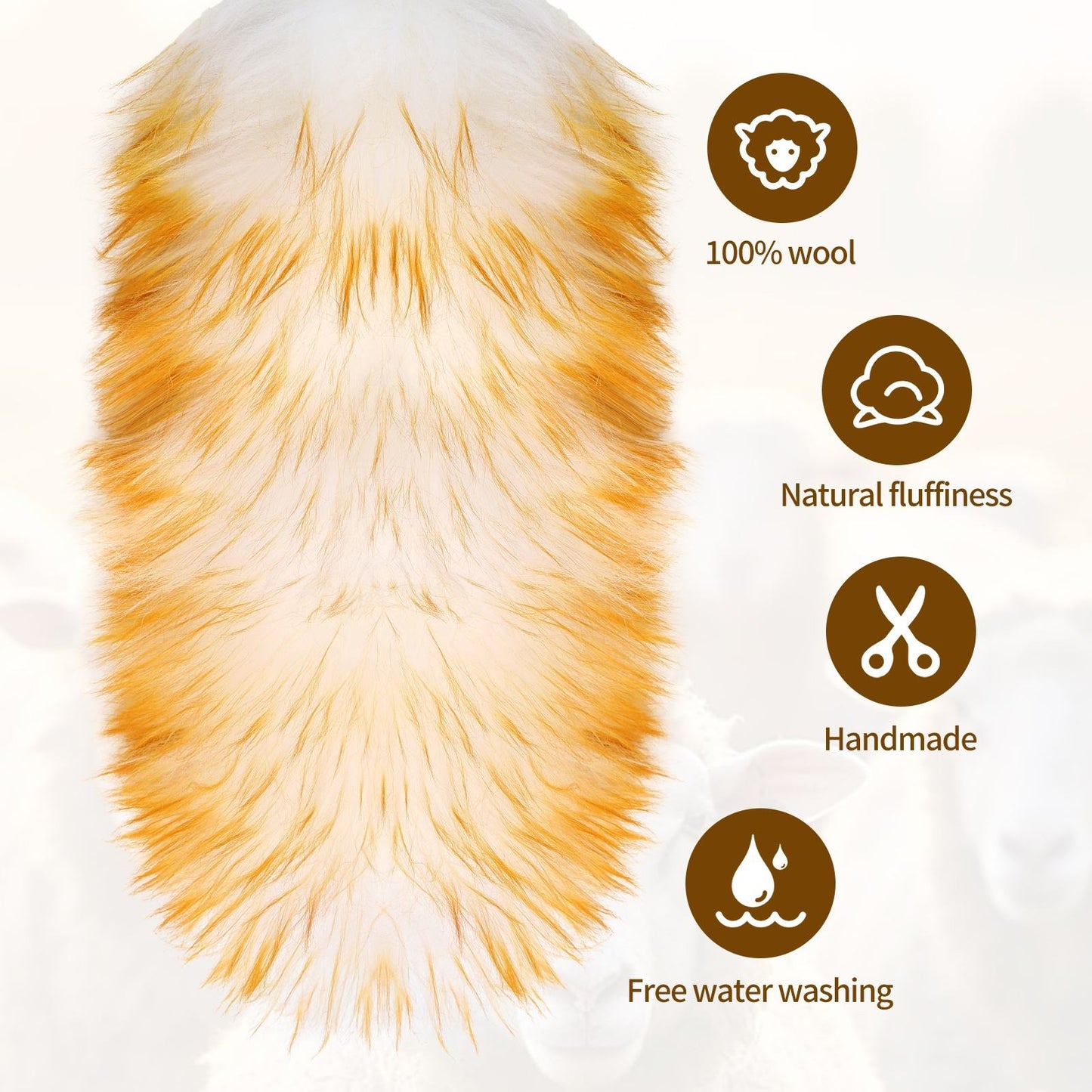 Wool duster, retractable