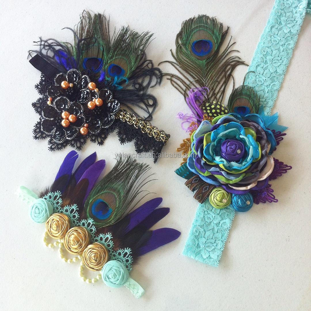 Small size peacock eye and flue tassel