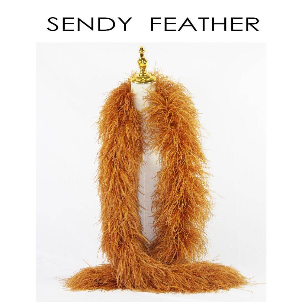 thick feather boa | ostrich feather boas - sendyfeather.com