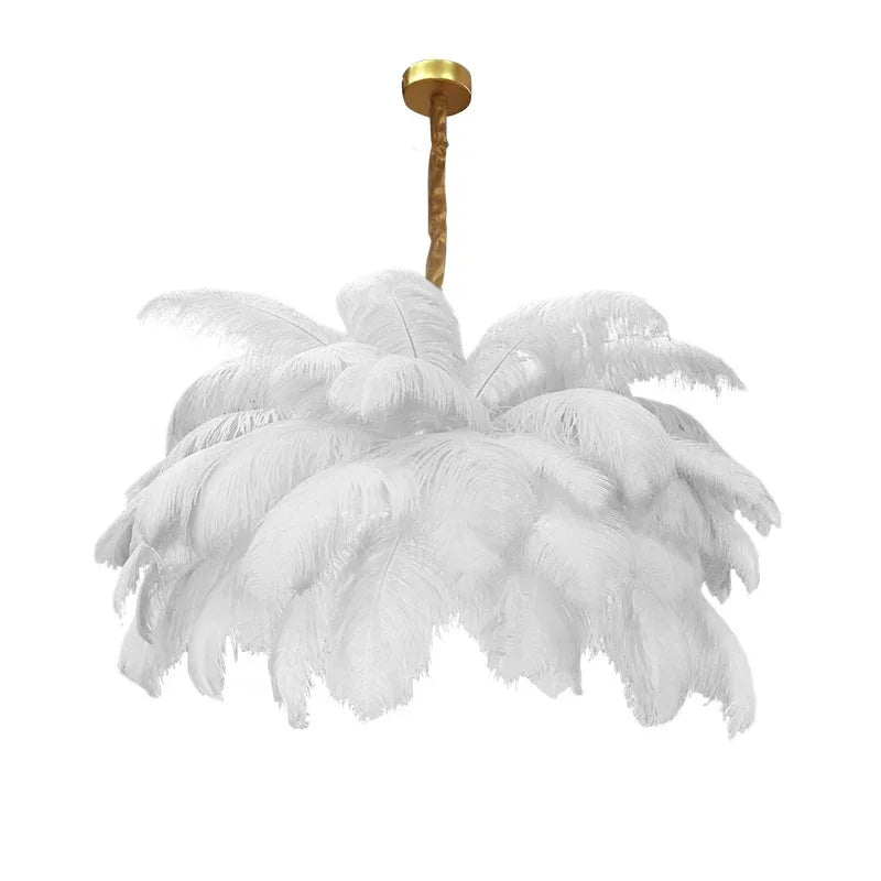 Feather lamp