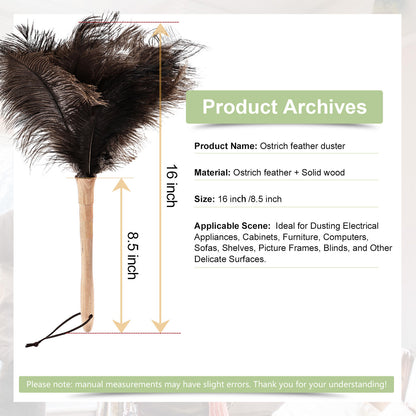 Ostrich Feather Duster 16inch