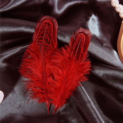 Pheasant Plumage Feathers 120pcs Natural 2-3 Inches