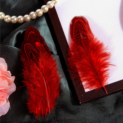 Pheasant Plumage Feathers 120pcs Natural 2-3 Inches