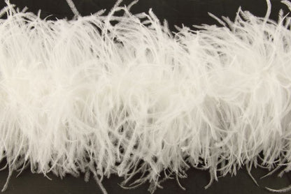 10-layer ostrich feather scarf 8-10CM