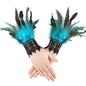 Gothic Feather Glove Sleeves