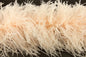 4-layer ostrich feather scarf