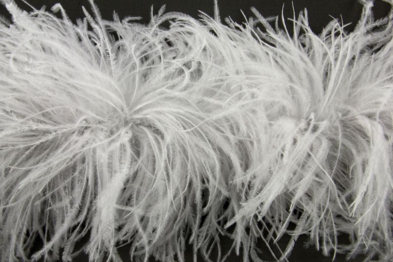 10-layer ostrich feather scarf 8-10CM