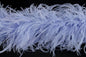 6-layer ostrich feather scarf