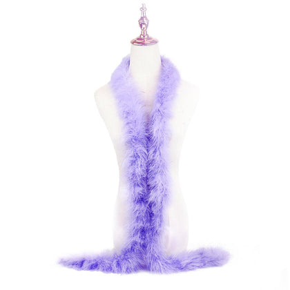 purple boa | ostrich feather boas - sendyfeather.com