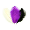 OSTRICH DRAB LONG FEATHERS (PACK OF 50)