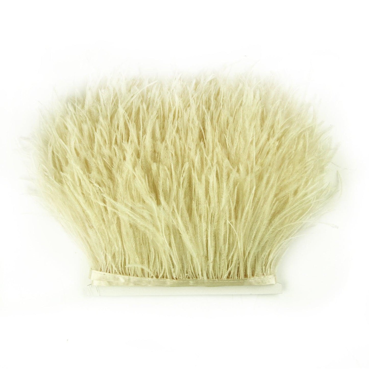 Ostrich Feather Fringes Trimmings 6/8cm (Sold By Meter) - SendyFeather