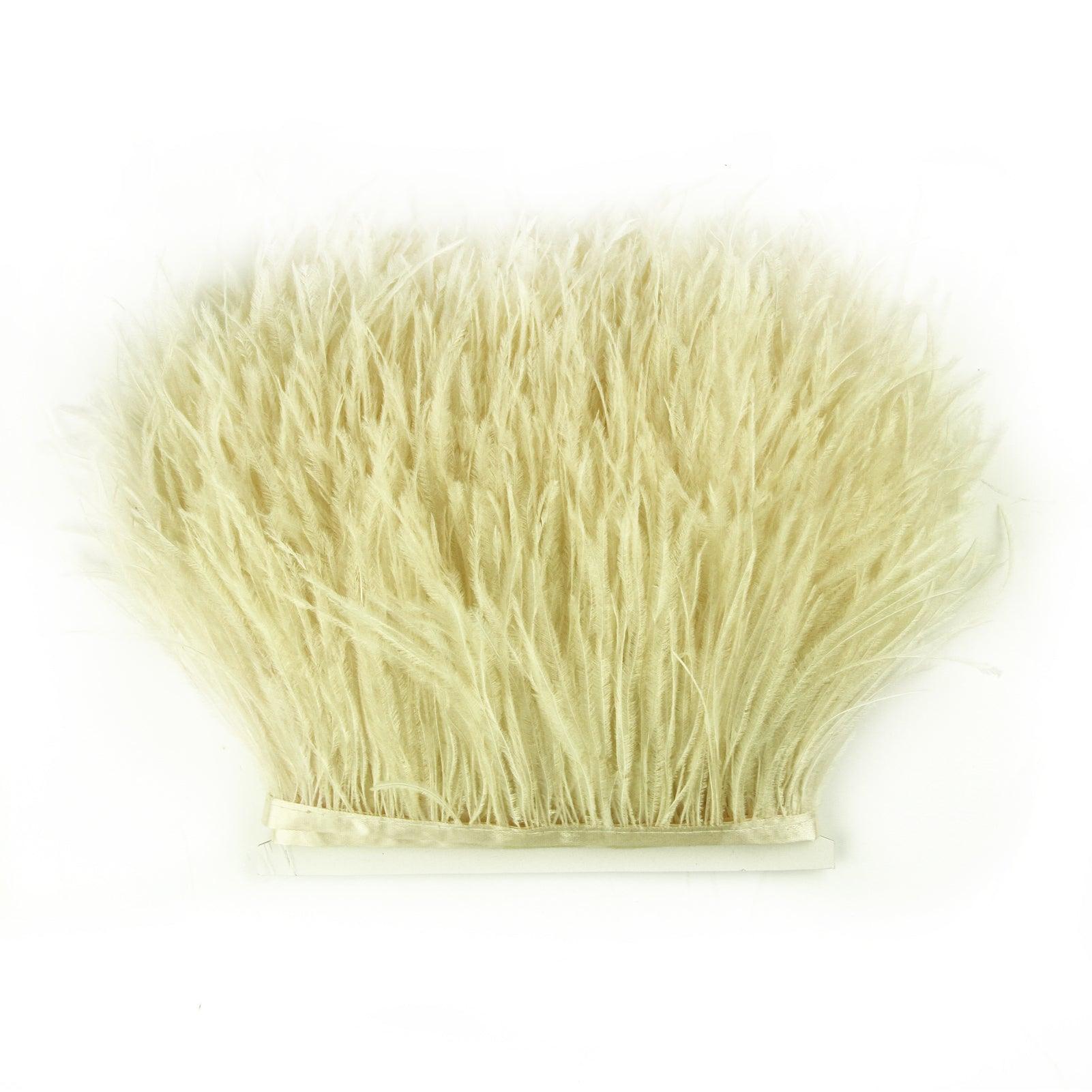 Ostrich Feather Fringes Trimmings (Sold By Meter)