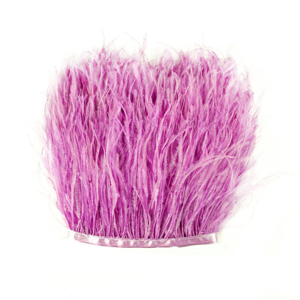 Ostrich Feather Fringes Trimmings 8/10cm (Sold By Meter) - SendyFeather